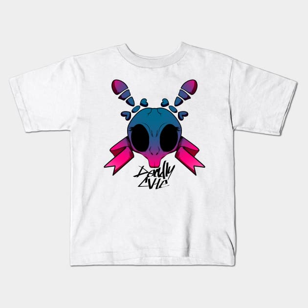 Deadly Cute Kids T-Shirt by Martianworks